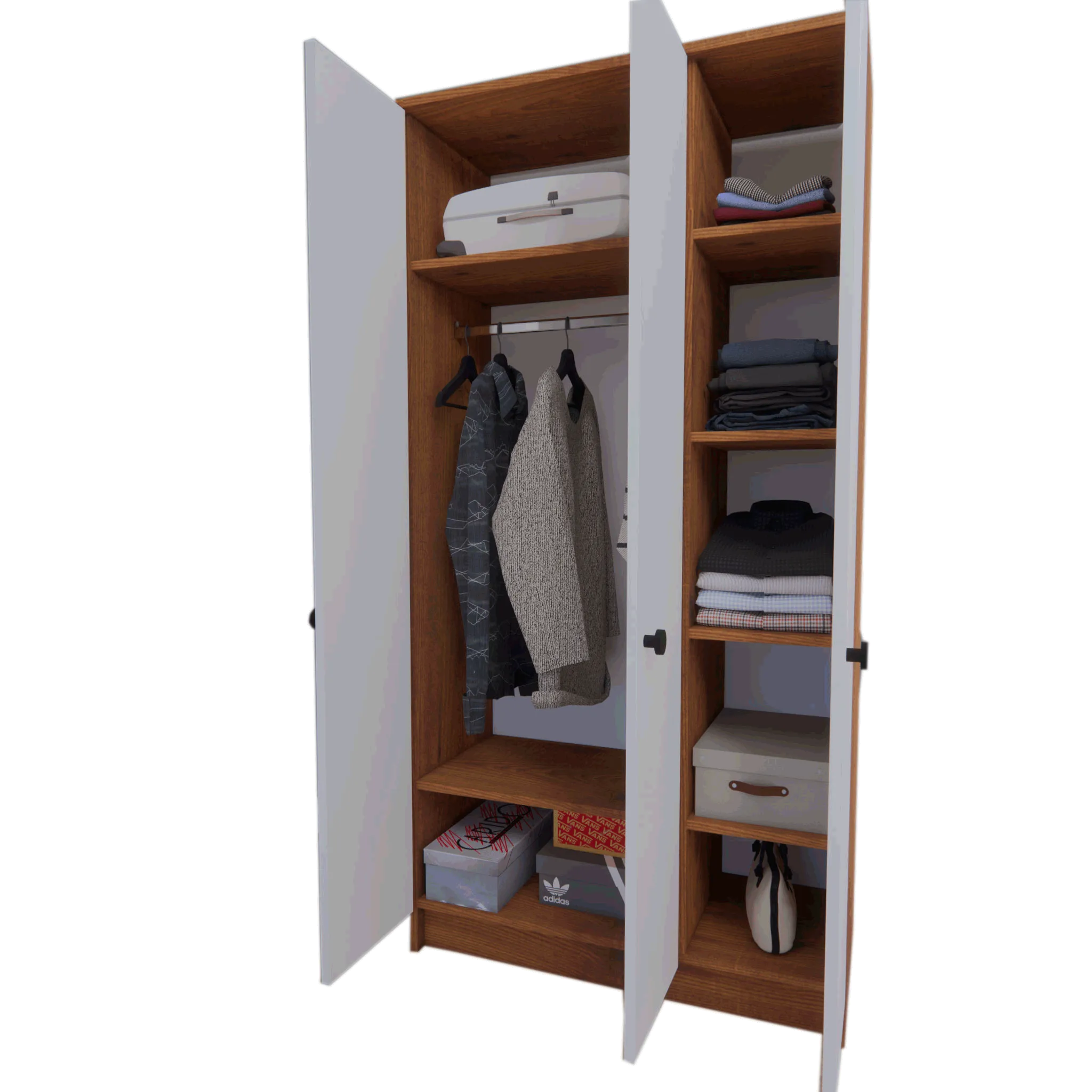 Loft 3 Kapaklı Gardrop İle Tanışın